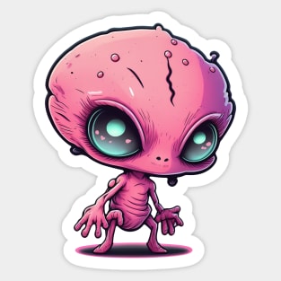 Alien Sticker